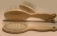 Луксозна малка дървена четка -27 мм, за породи с по-деликатен косъм